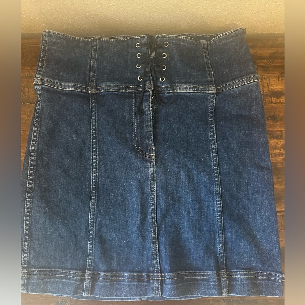 Free People Modern Femme Corset Skirt